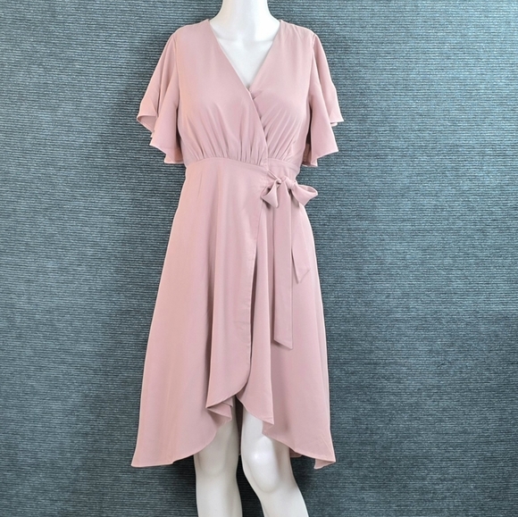 Arbor Dresses & Skirts - Arbor Daphne Tulip Wrap Dress